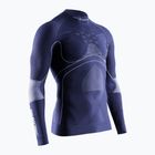 Longsleeve termoactiv pentru bărbați X-Bionic Energy Accumulator 4.0 Turtle Neck marine/optical white