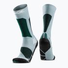 Șosete de schi pentru copii X-Socks Ski Discover Otc sage green/english lawn