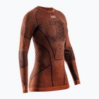 Longsleeve termoactiv pentru femei X-Bionic Symbio Merino Shirt clay