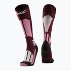 Șosete de schi pentru femei X-Socks Ski Touring Perform Otc deep purple/light sand