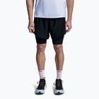 Pantaloni scurți de alergare pentru bărbați X-Bionic Efektor 2in1 x black/x black