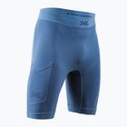 Pantaloni scurți termoactivi pentru bărbați X-Bionic Xceed Run Tights slate blue/marine