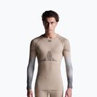 Bluză termică pentru bărbați X-Bionic Invent Fx Shirt sand/light grey/grey