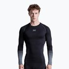 Bluză termoactivă pentru bărbați X-Bionic Invent Graphics LS x black/dark grey
