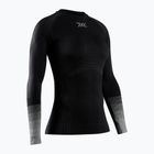 Bluză termoactivă pentru femei X-Bionic Invent Graphics LS x black/dark grey