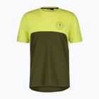 Tricou de ciclism pentru bărbați  SCOTT Trail Flow DRI btter yellow/fir green