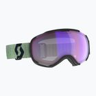 Ochelari de schi SCOTT Faze II LS soft green/black/light sensitive blue chrome