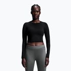 Longsleeve de antrenament pentru femei On Running Studio Long-T Crop black