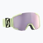 Ochelari de schi SCOTT Shield AMP Pro acid yellow/amp pro lavender chrome