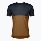 Tricou de alergare pentru bărbați SCOTT Endurance Tech dark blue/bread brown