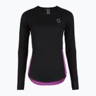Longsleeve de alergare pentru femei SCOTT Endurance Tech black/liquid purple