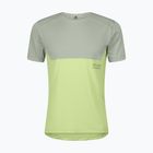 Tricou de alergare pentru bărbați SCOTT Endurance Tech spray grey/acid yellow
