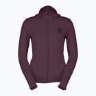 Bluză fleece pentru femei SCOTT Defined Light Hoody cocoa red
