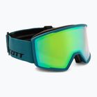 Ochelari de schi SCOTT Trace Pro petrol green/green chrome