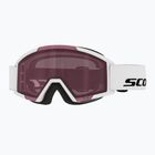 Ochelari de schi pentru copii SCOTT Shield white/rose