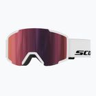 Ochelari de schi SCOTT Shield white/amp red chrome