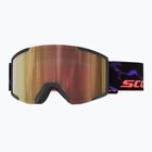 Ochelari de schi SCOTT Shield LS black/purple/amp ls cinnamon chrome