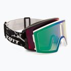 Ochelari de schi SCOTT React Light Sensitive granite black/white/amp red chrome