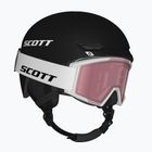 Cască de schi pentru copii SCOTT Track + Gogle Factor Pro Combo stealth/black