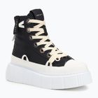 Încălțăminte pentru femei INUIKII Matilda Canvas High black