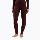Pantaloni termoactivi pentru femei ODLO Active Warm Bl Bottom Long fudge