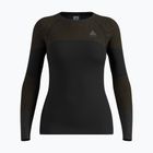 Bluză termică damă ODLO Fundamentals Performance Warm Bl Top Crew Neck black