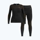 Set de lenjerie termică pentru femei ODLO Fundamentals Performance Warm black