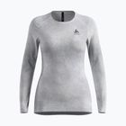 Bluză termică damă ODLO Active Warm X Pow Bl Top Crew Neck odlo silver grey