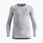 Bluză termică pentru bărbați ODLO Active Warm X Pow Bl Top Crew Neck odlo silver grey