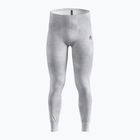 Pantaloni termoactivi pentru bărbați ODLO Active Warm X Pow Bl Bottom Long odlo silver grey