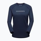 Mammut Selun Selun FL Logo tricou de trekking pentru femei albastru marin 1016-01450-5118-112