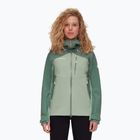Mammut Alto Guide HS Geacă de ploaie cu glugă pentru femei, verde 1010-29570-40240-114
