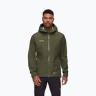 Jachetă de ploaie pentru bărbați Mammut Crater IV HS Hooded dark marsh