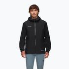 Geacă de ploaie pentru bărbați Mammut Treeline HS Hooded black
