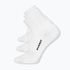 Șosete Mammut Everyday Quarter 3 pairs white/white/white