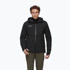 Geacă de ploaie pentru bărbați Mammut Linard HS Thermo Hooded Jacket Men black