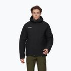 Geacă cu puf pentru bărbați Mammut Treeline HS Thermo Hooded black