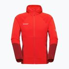 Bluză pentru bărbați Mammut Taiss ML Hooded mammut red/dark mammut