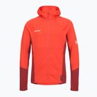 Bluză pentru bărbați Mammut Taiss ML Hooded mammut red/dark mammut