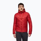 Geacă izolată pentru bărbați Mammut Albula IN Hooded Jacket Men dark mammut red
