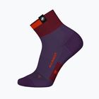 Șosete Mammut Hiking Merino Quarter Socks paloja/dark mammut red