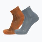 Șosete Mammut Multisport Quarter Socks 2 pack autumn larice/strata