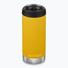 Cană termică Klean Kanteen TKWide Cafe Cap 355 ml marigold