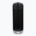 Cană termică Klean Kanteen TKWide Cafe Cap 473 ml black