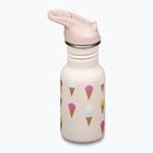 Sticlă turistică pentru copii Klean Kanteen Flip Seal Sport Cap Straw 355 ml ice cream