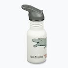 Sticlă turistică pentru copii Klean Kanteen Flip Seal Sport Cap Straw 355 ml dino skate