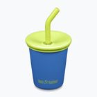 Cană KLEAN KANTEEN Steel Straw Lid 296 ml super sonic