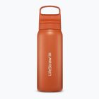 Sticlă de turism Lifestraw Go 2.0 Steel z filtrem 700 ml kyoto orange