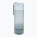 Sticlă turistică cu filtru Bachgold Selfpress Waterfilter 500 ml alb