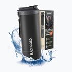 Sticlă turistică cu filtru Bachgold Selfpress Waterfilter XL 800 ml negru